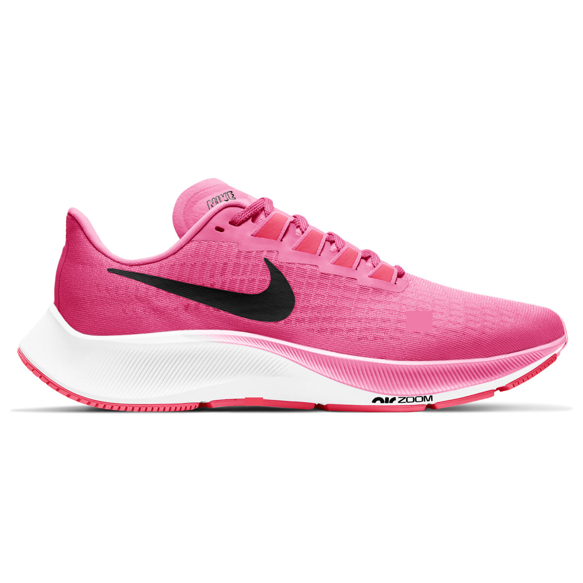 nike pink and black sneakers