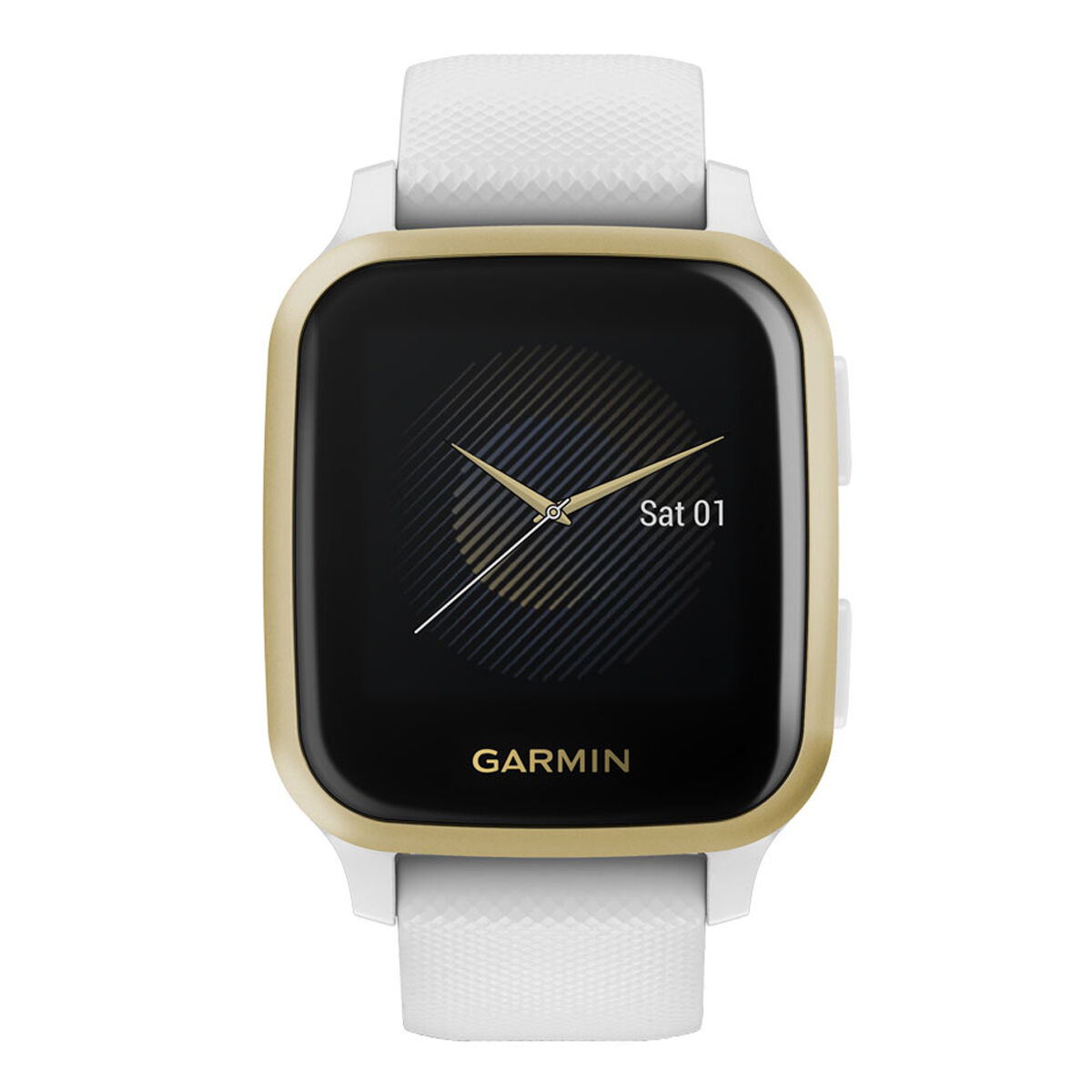 Garmin Venu SQ Smartwatch - White Light Gold