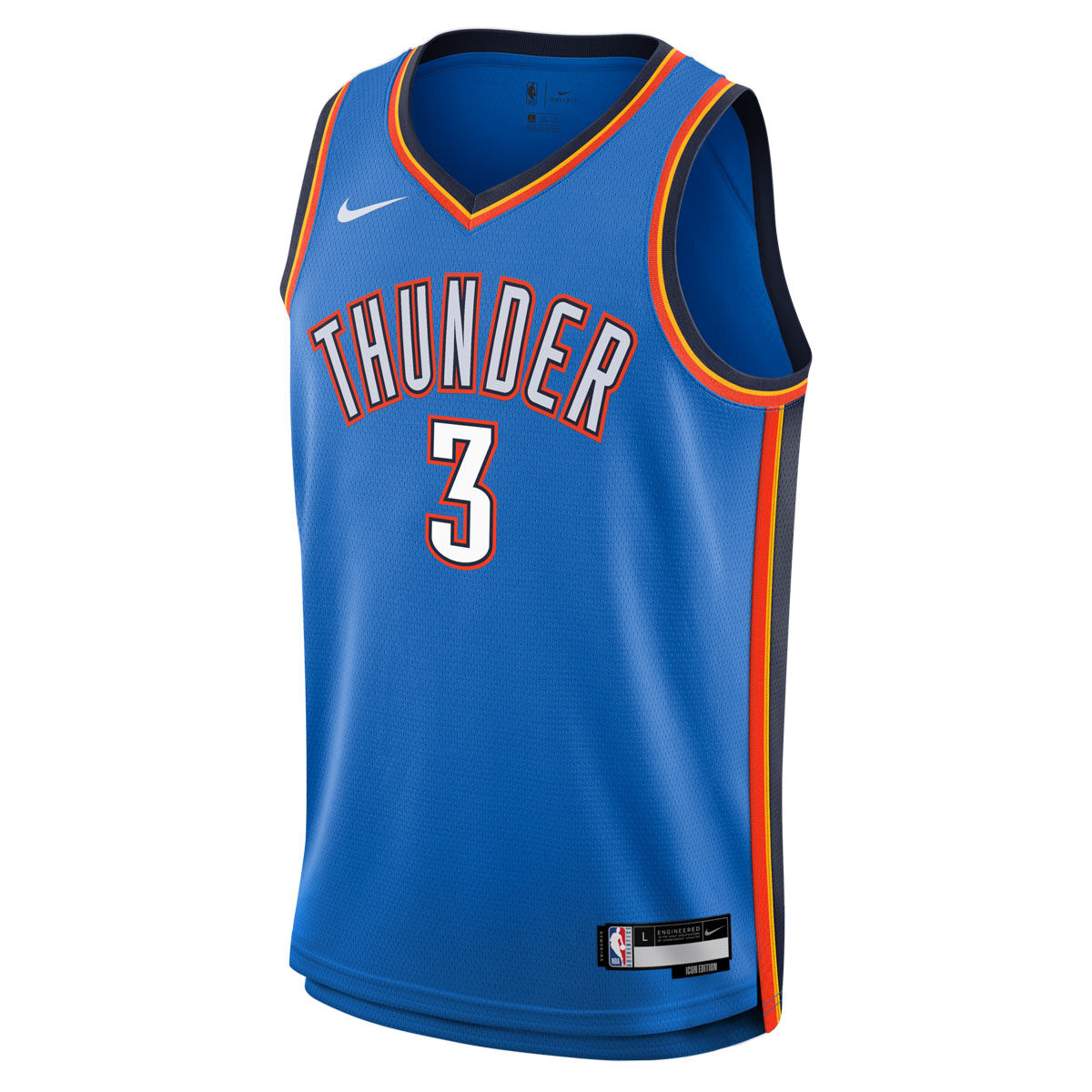 Okc thunder clearance baseball jersey