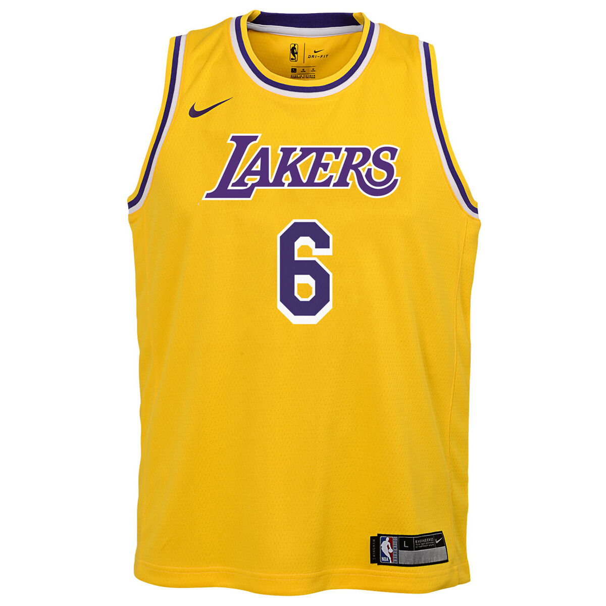 Los Angeles Lakers LeBron James #6 Association Swingman