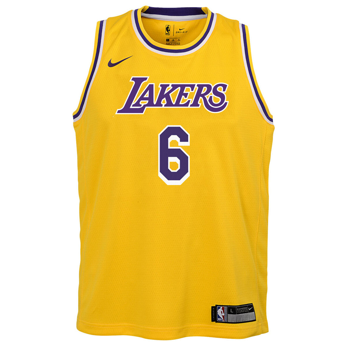 LeBron James Los Angeles Lakers 2023 Icon Edition Toddler NBA Jersey ...