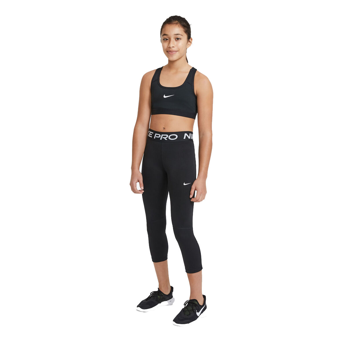 Nike Pro Girls Tights Black XS