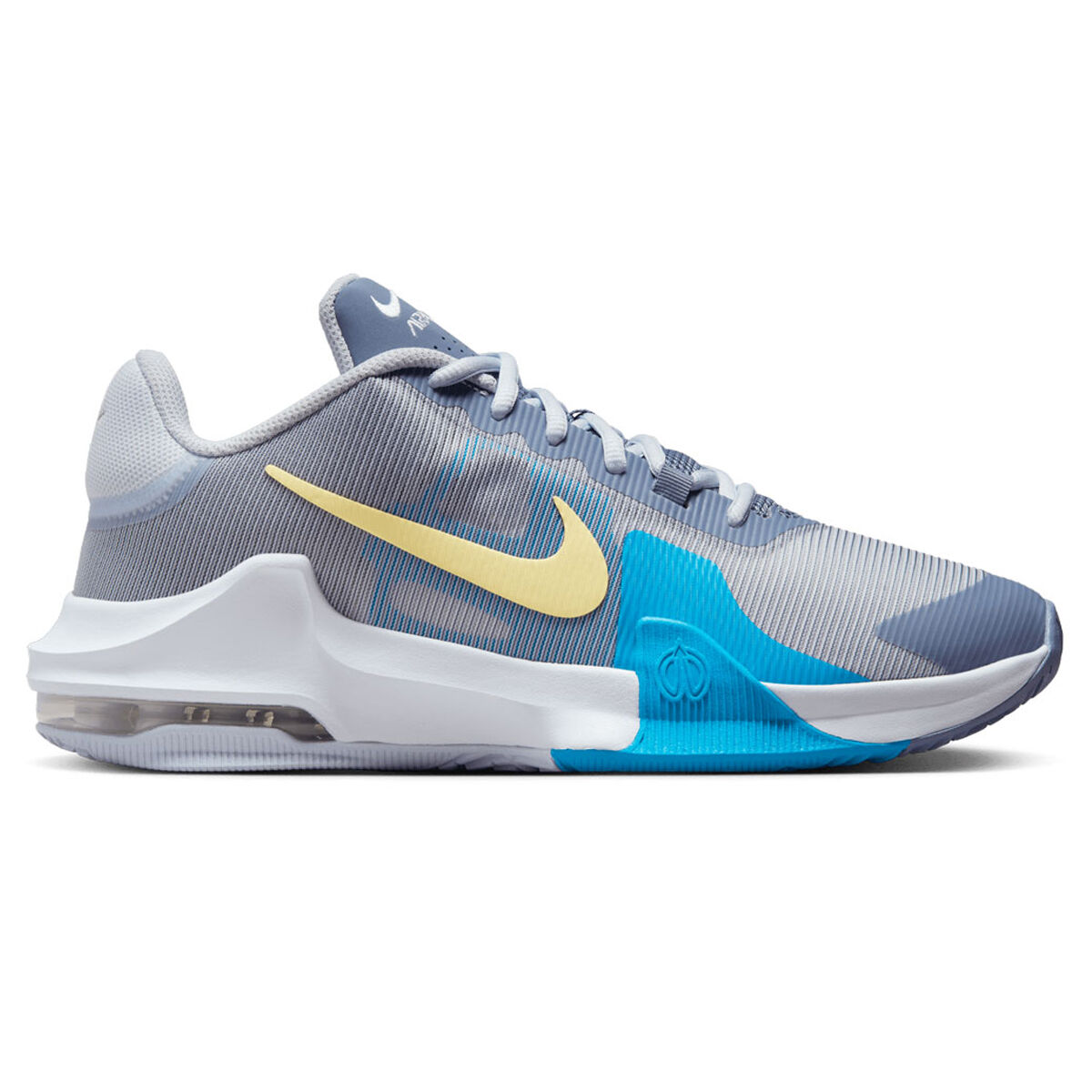 Grey basketball sale shoes nike