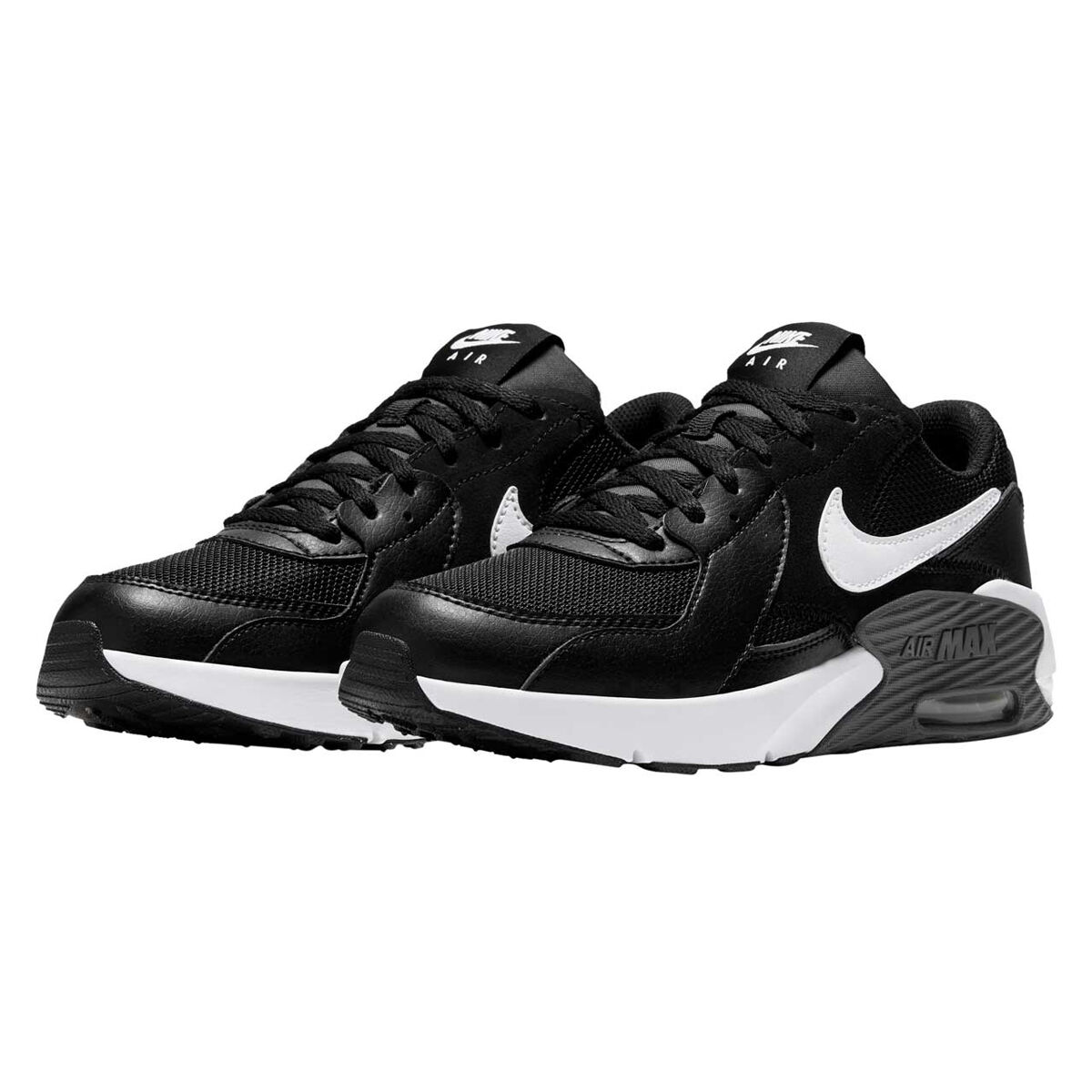 Nike Air Max Excee GS Kids Casual Shoes Black/White US 7 | Rebel Sport
