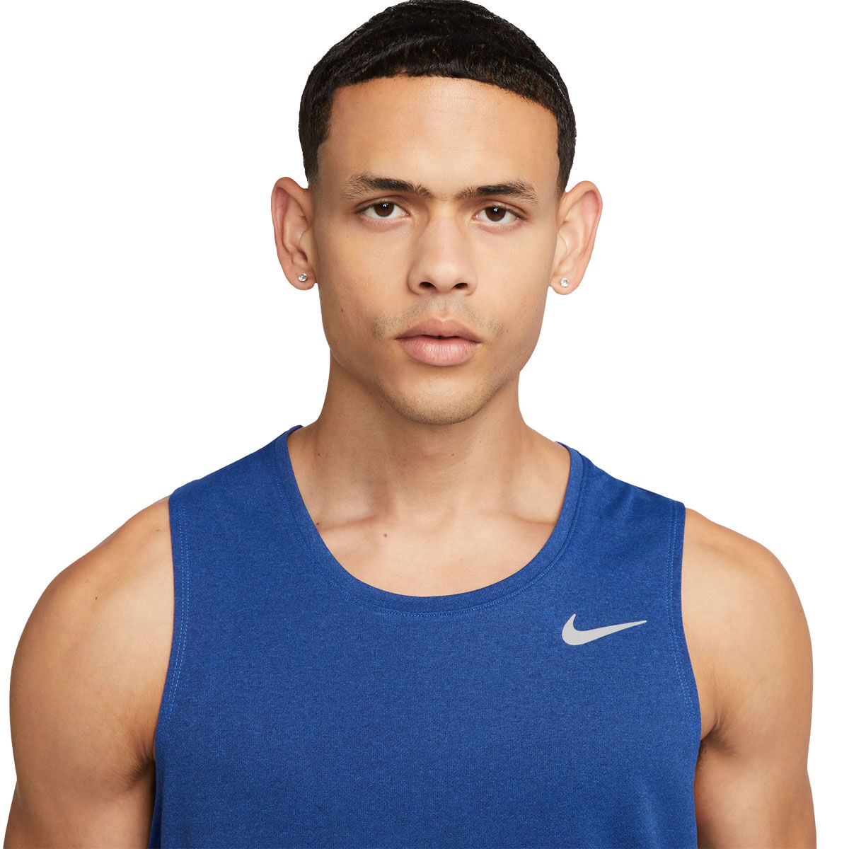 Nike Mens Dri-FIT Miler UV Running Tank, , rebel_hi-res