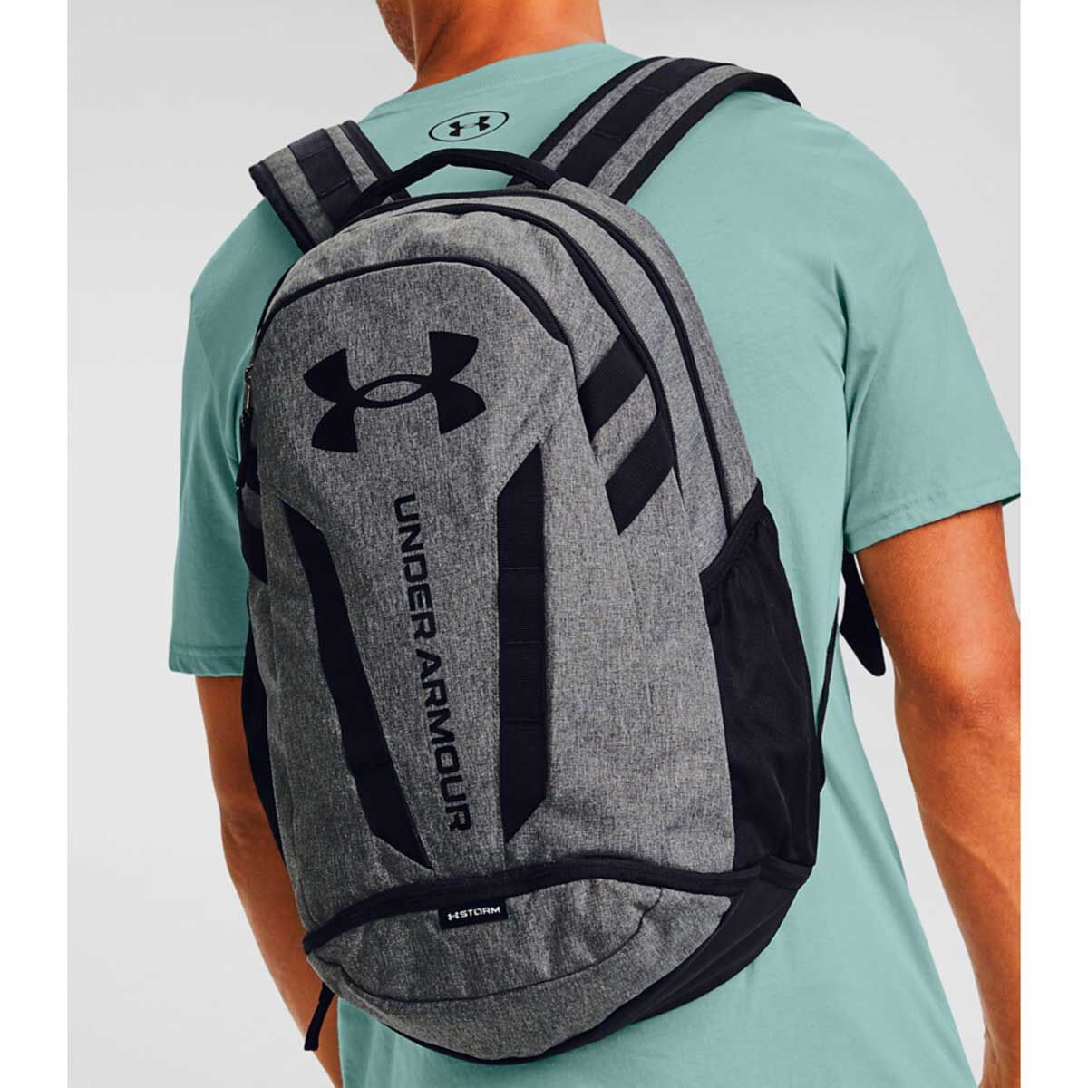 under armour hustle 5.0 backpack black