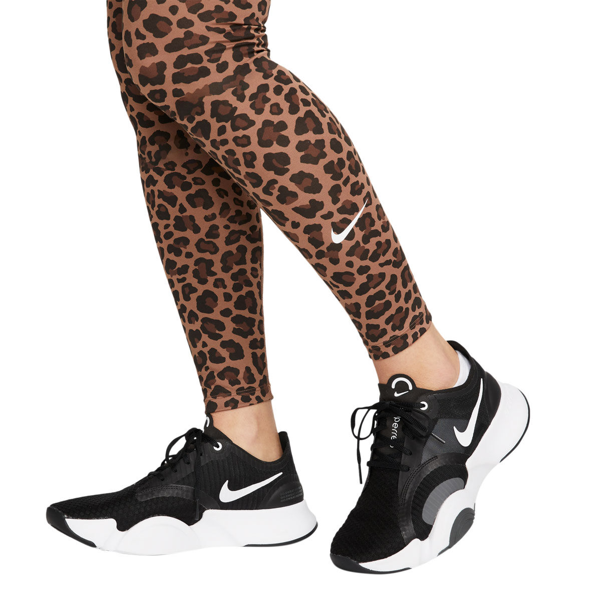 Running Bare - Cheetah Running Bare Leggings on Designer Wardrobe