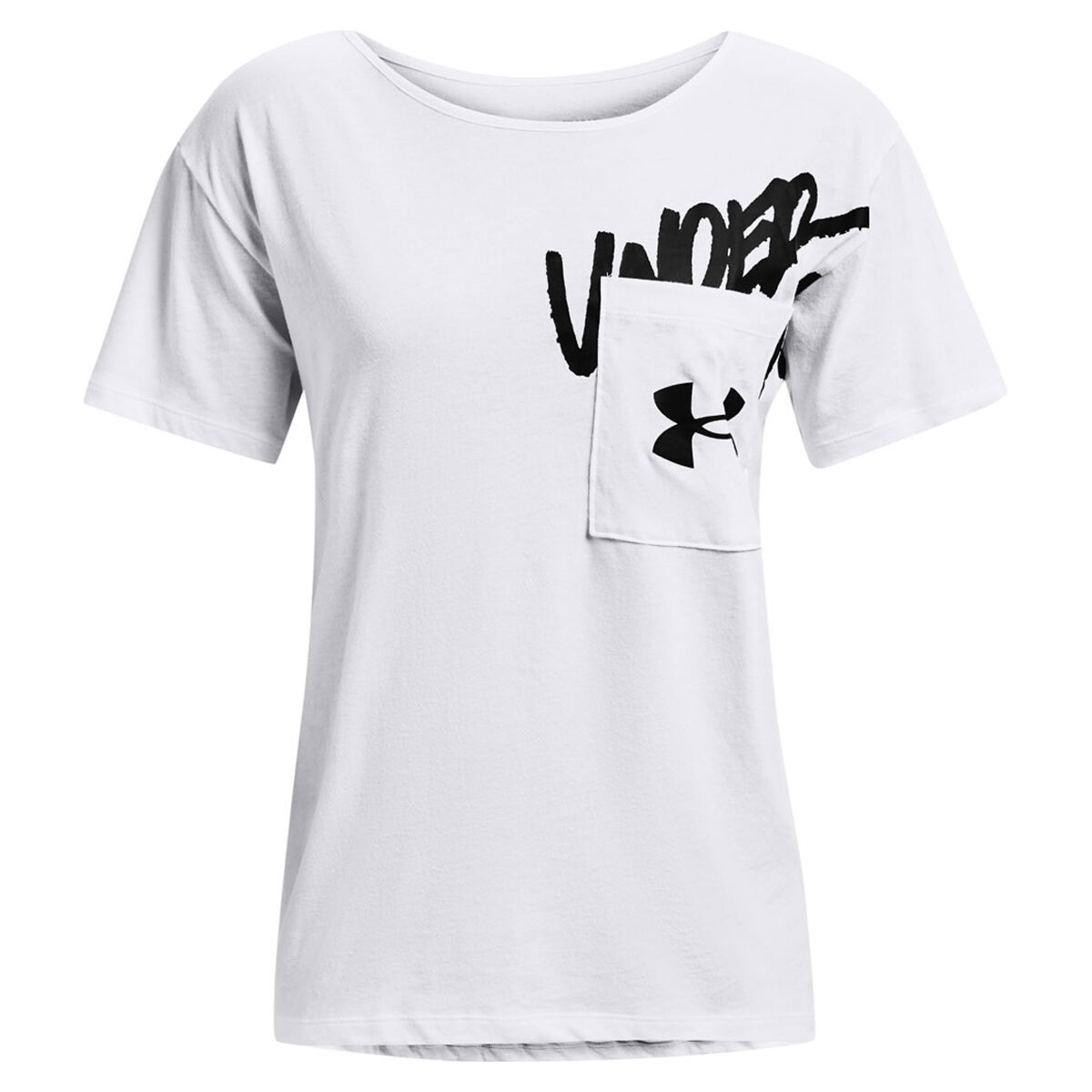 white under armour top womens