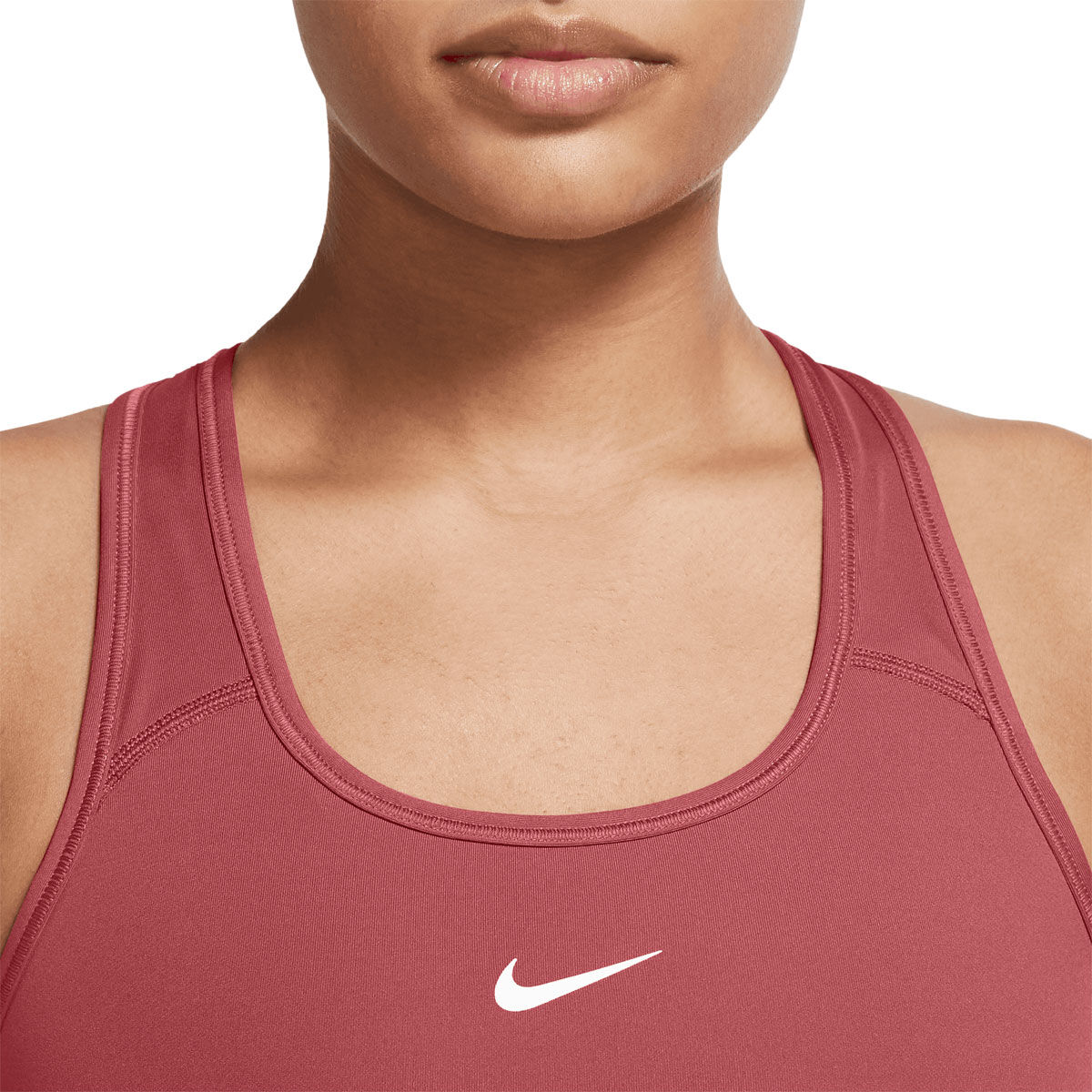 Nike Womens Swoosh Medium Support Sports Bra Pink XL