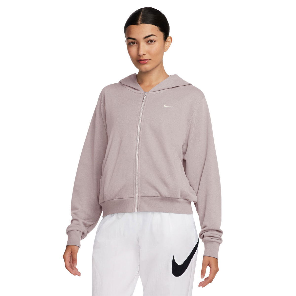 Nike Womens Sportswear Chill Terry French Terry Full-Zip Hoodie | Rebel ...