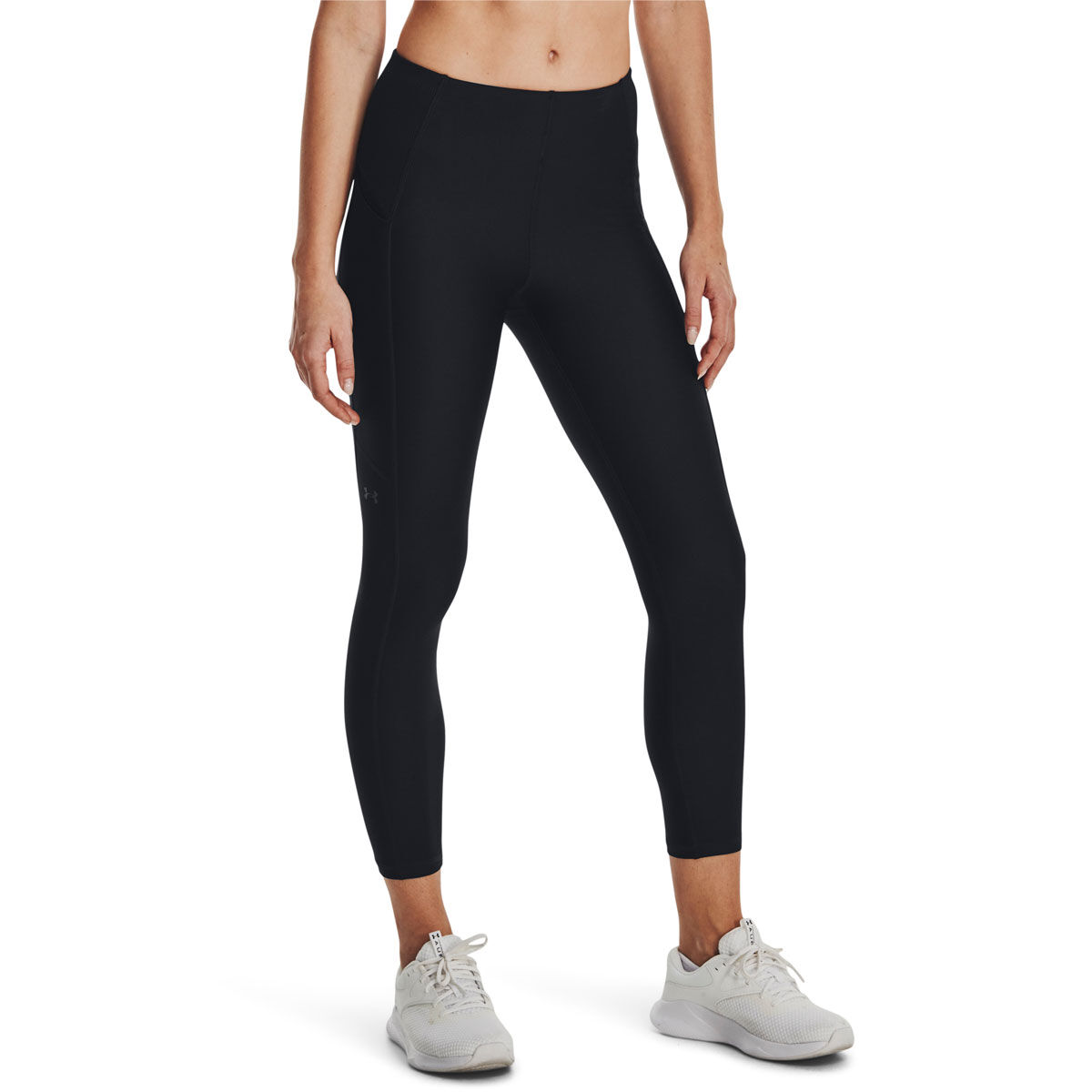 Spalding Women's Essential Hight Waisted Ankle Legging, Black, S :  : Fashion