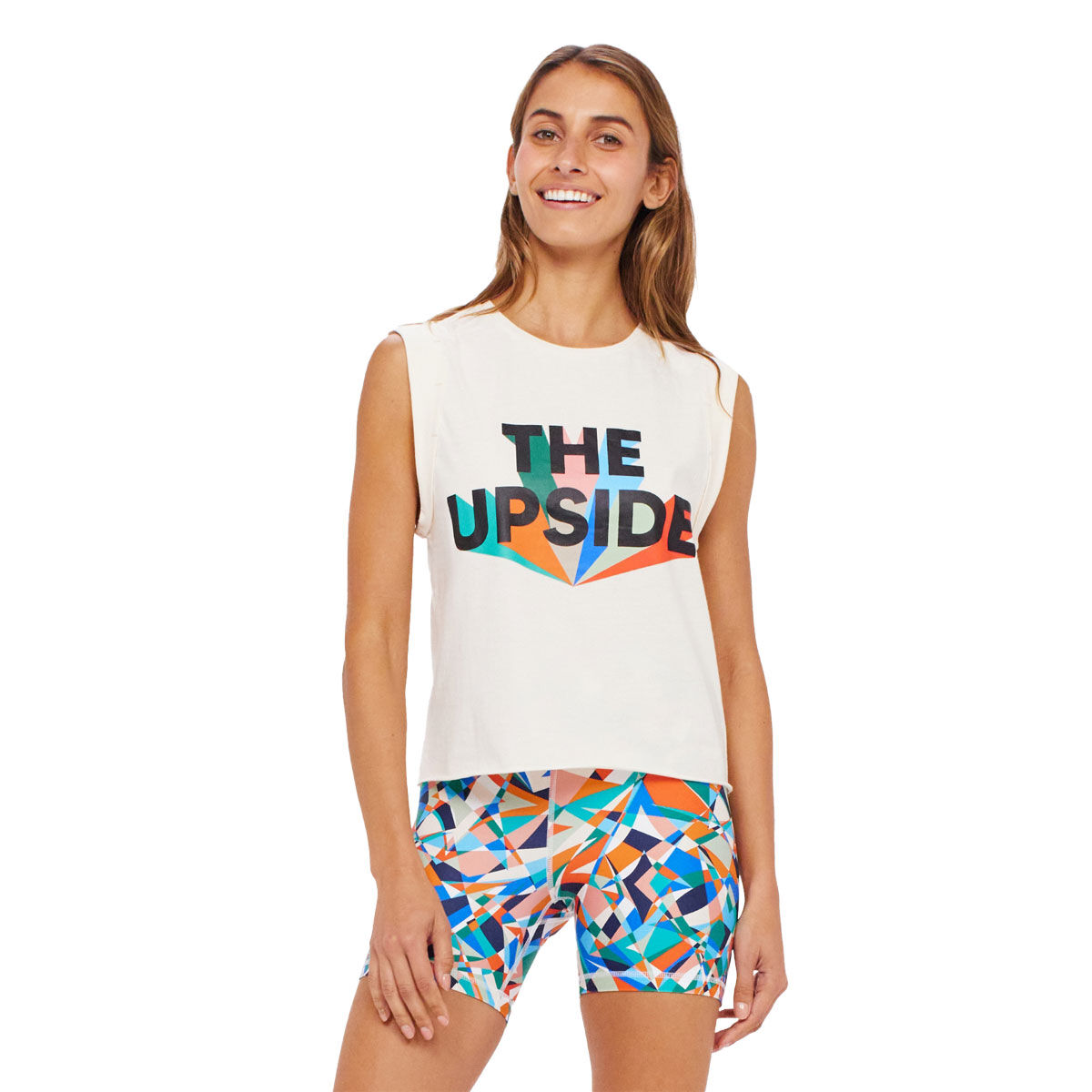 The Upside Cropped Muscle Tee