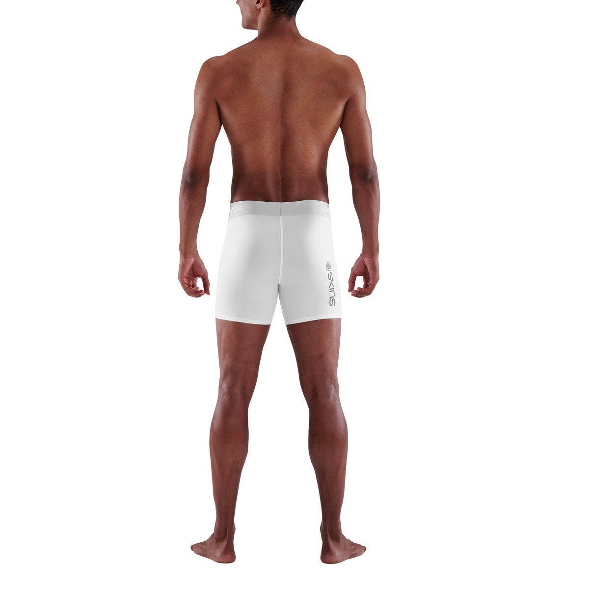 SKINS Mens Series 1 Compression Shorts White S