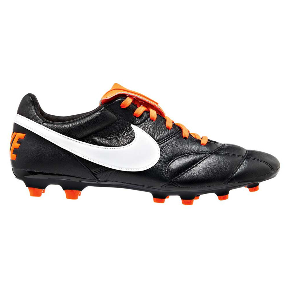 red and black nike football boots