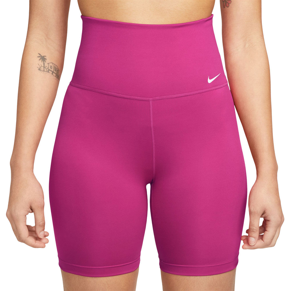 Hot pink nike cheap biker shorts