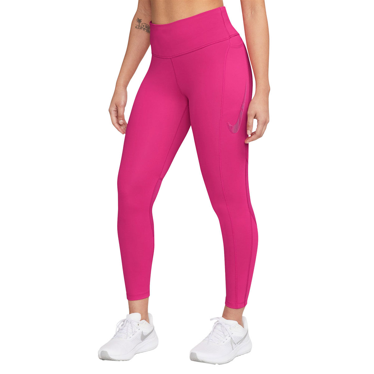 NWT NIKE POWER EPIC FAST TIGHT FIT NID RISE WOMEN'S RUNNING CROP LEGGINGS