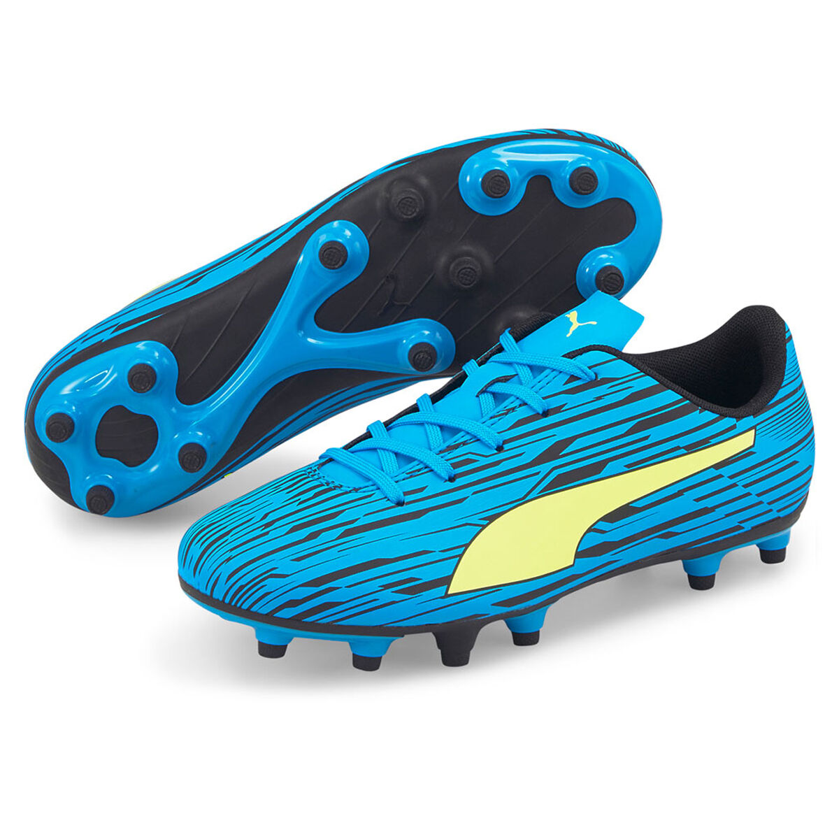 puma football boots blue