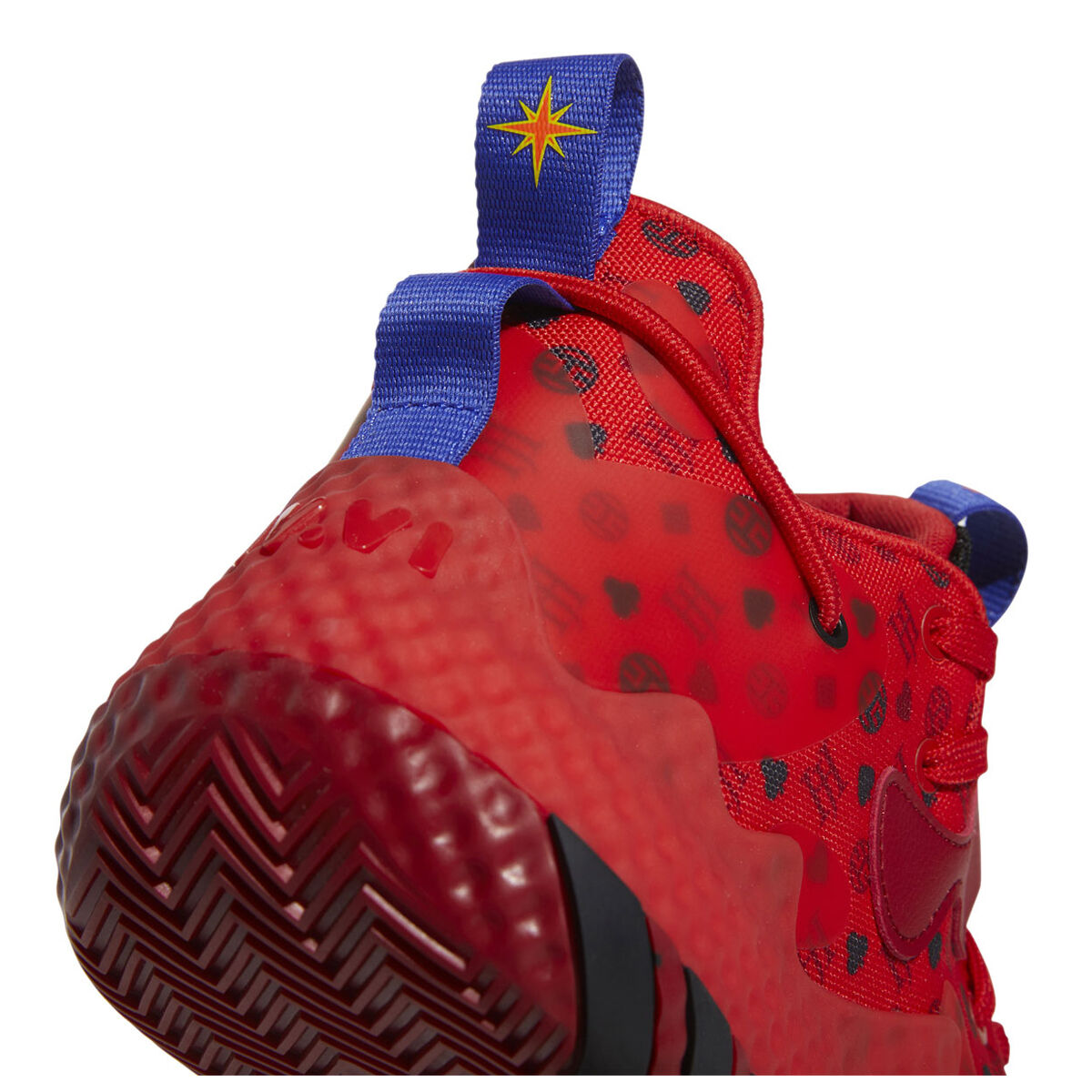 adidas Harden Volume 6 Basketball Shoes Red/Black US Mens 7 / Womens 8 |  Rebel Sport