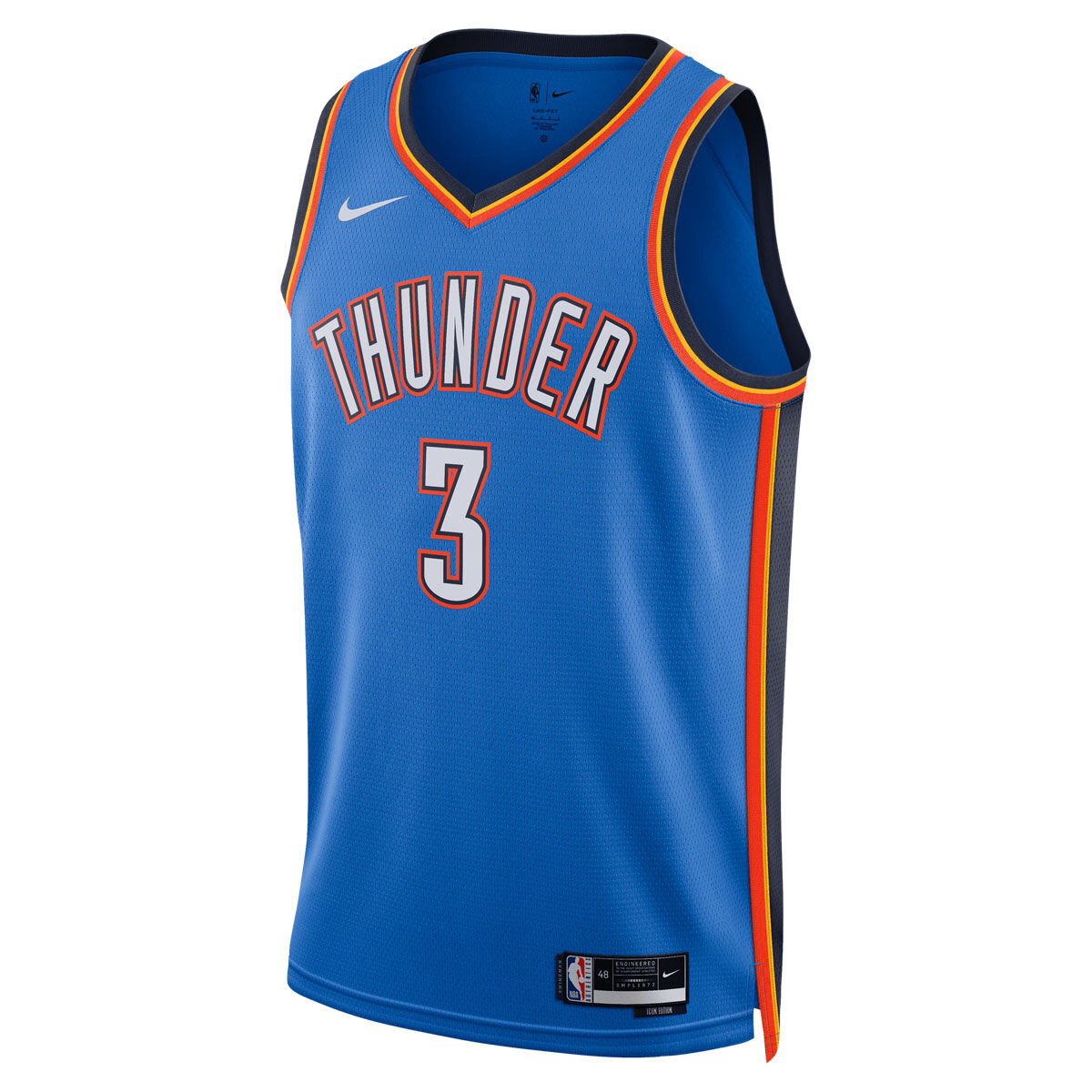 Okc thunder cycling discount jersey