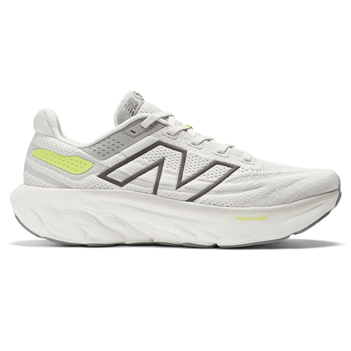 New Balance 1080 V13 Mens Running Shoes White/Navy US 8.5 | Rebel Sport