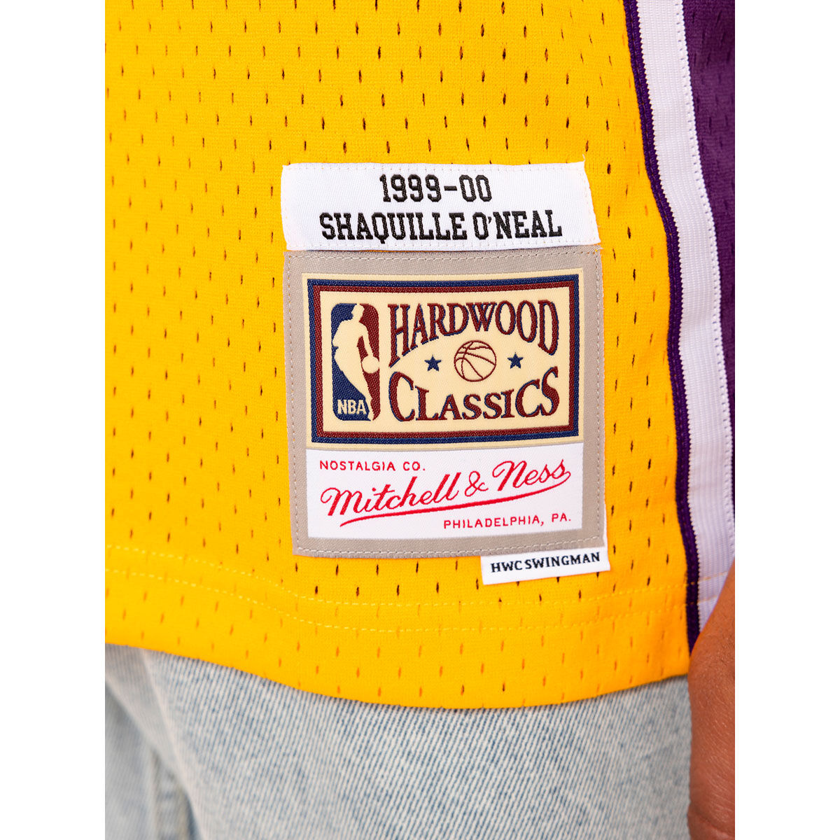  Shaquille O'Neal Los Angeles Lakers Men's 1999-00 Home
