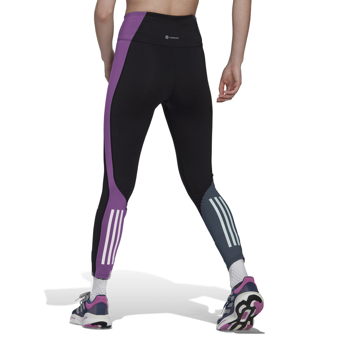 Puma 5K Graphic High Waist Womens 7/8 Running Tights - Purple  Running leggings  women, Running leggings, Running tights women