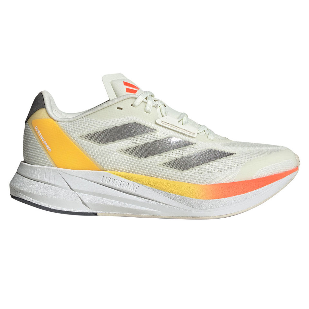adidas Duramo Speed Womens Running Shoes, Tan/Red, rebel_hi-res