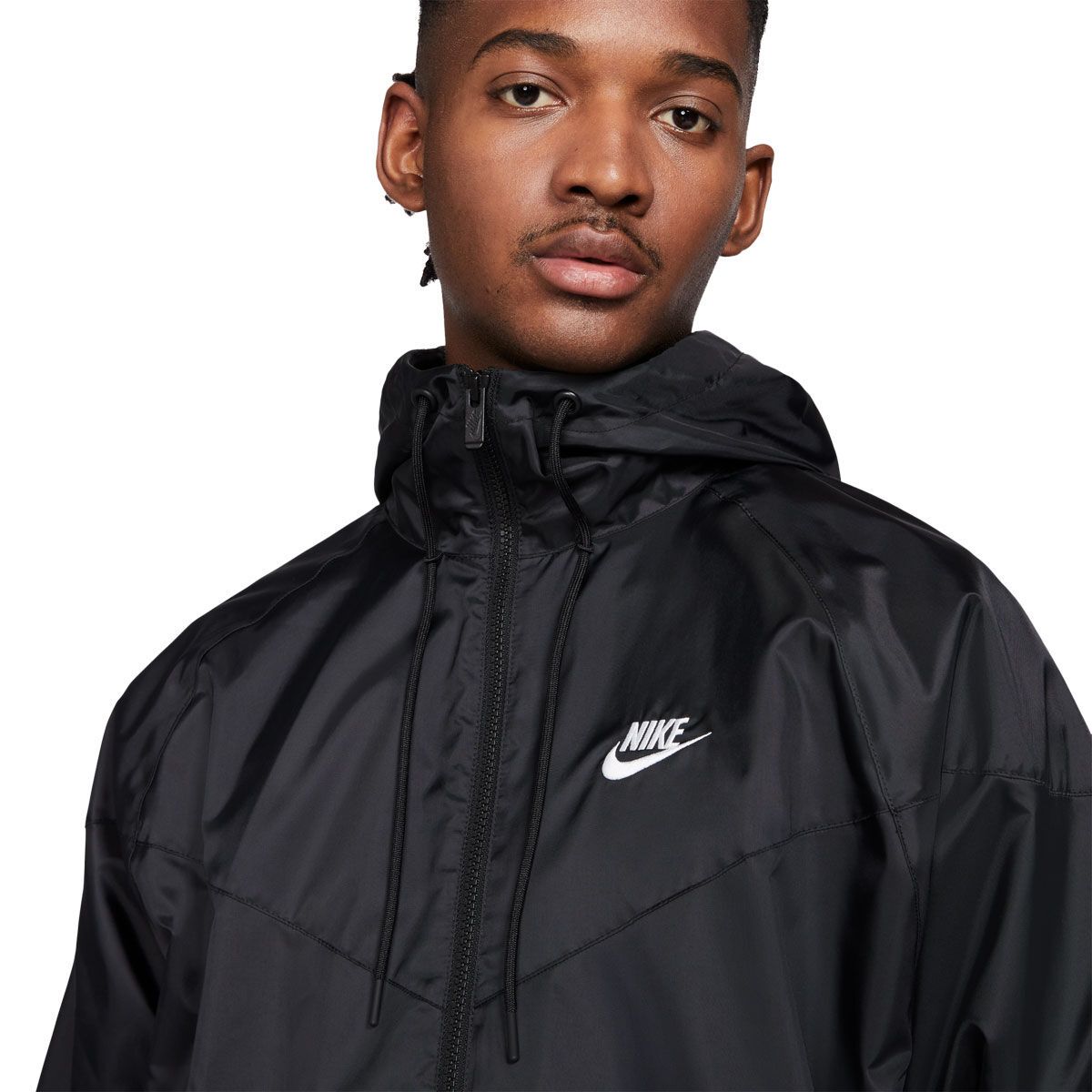 Black windrunner sales jacket