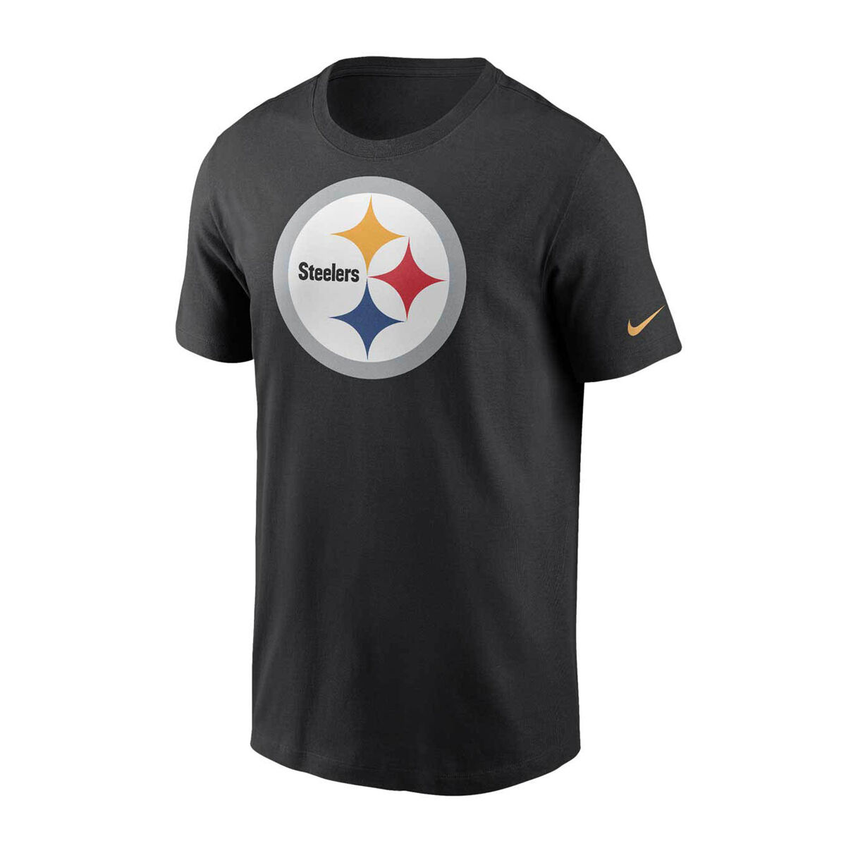 Pittsburgh Steelers 2020 Mens Logo Essential Tee Black S | Rebel Sport
