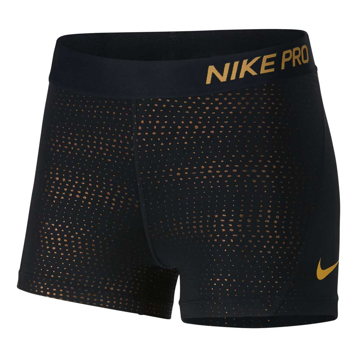 nike pro metallic dots tights