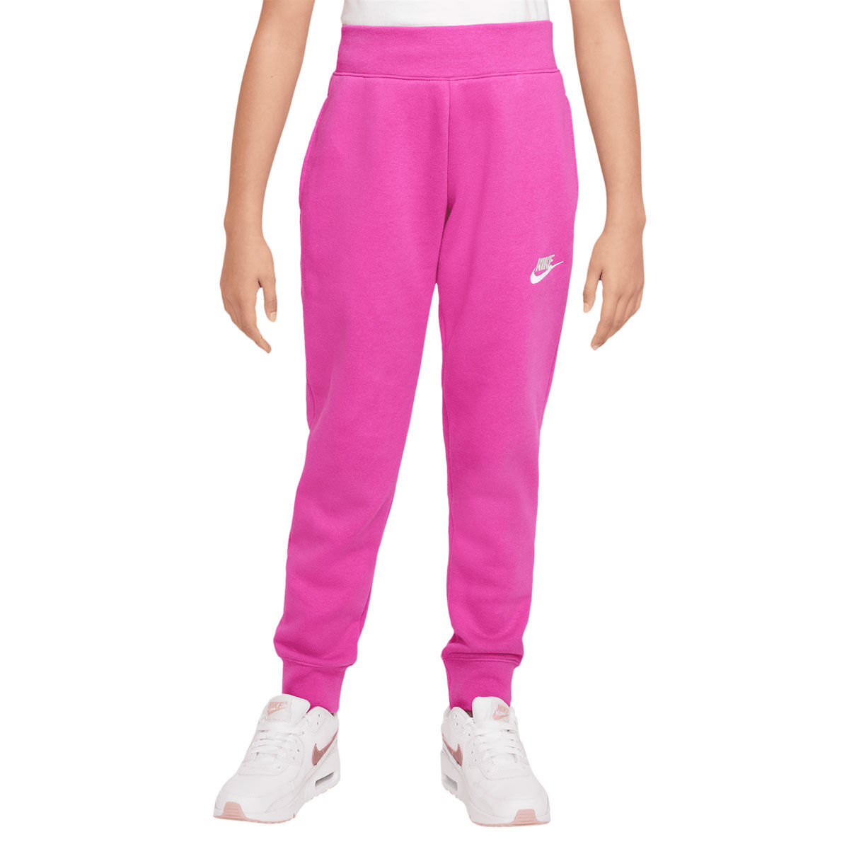 Under Armour Girls Joggers XL UA Woven Warm Up Pants Gray with Pink Logo  NWT 