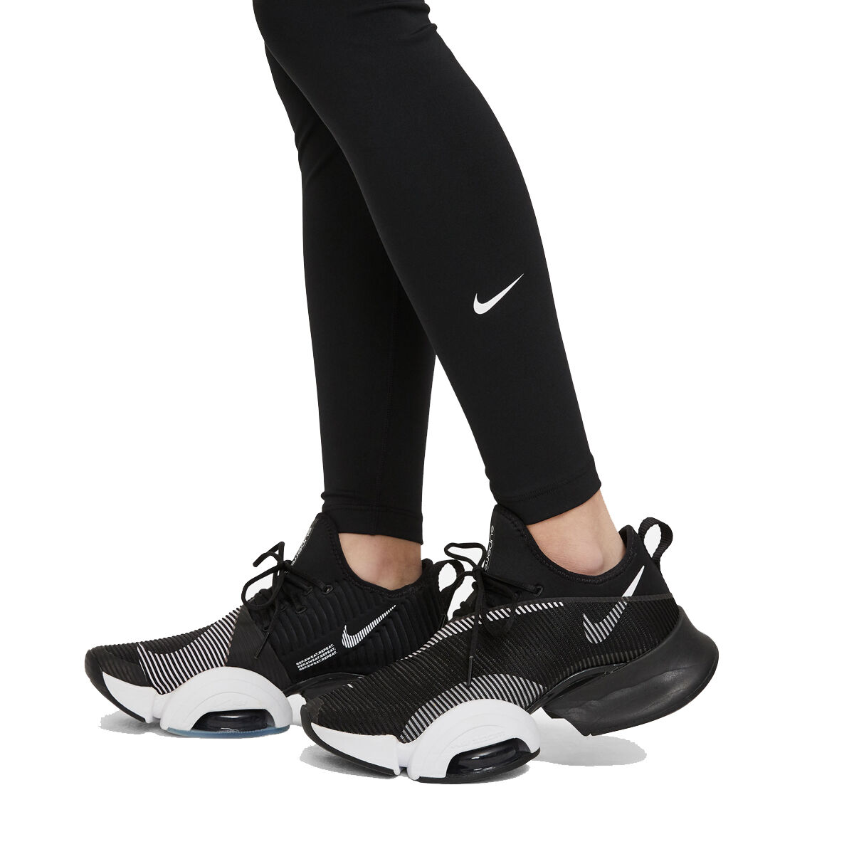 Nike One Womens Mid Rise 78 Training Tights Grey Jordan