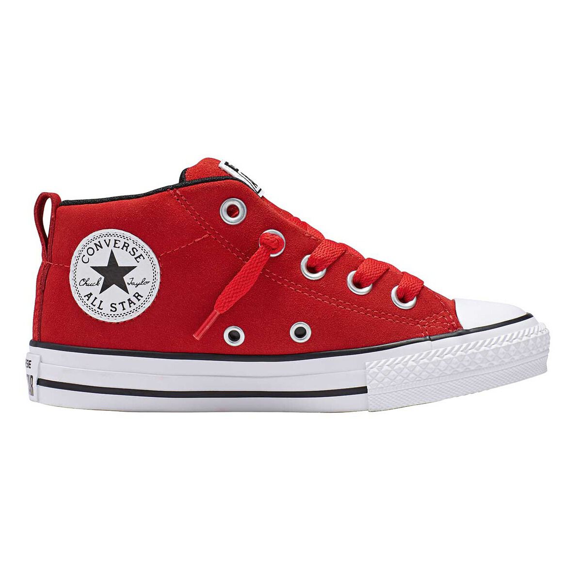 red white converse