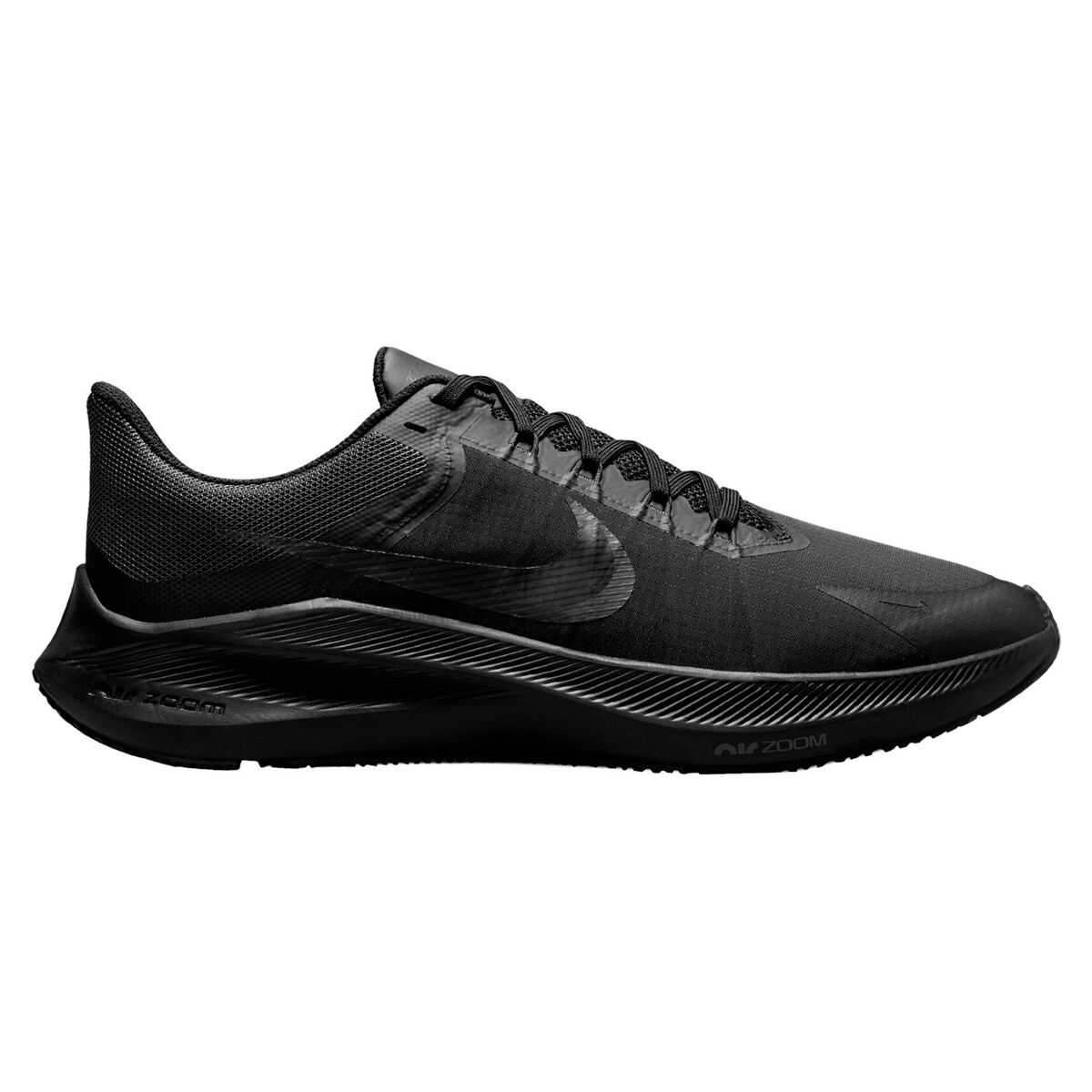 mens running shoes all black