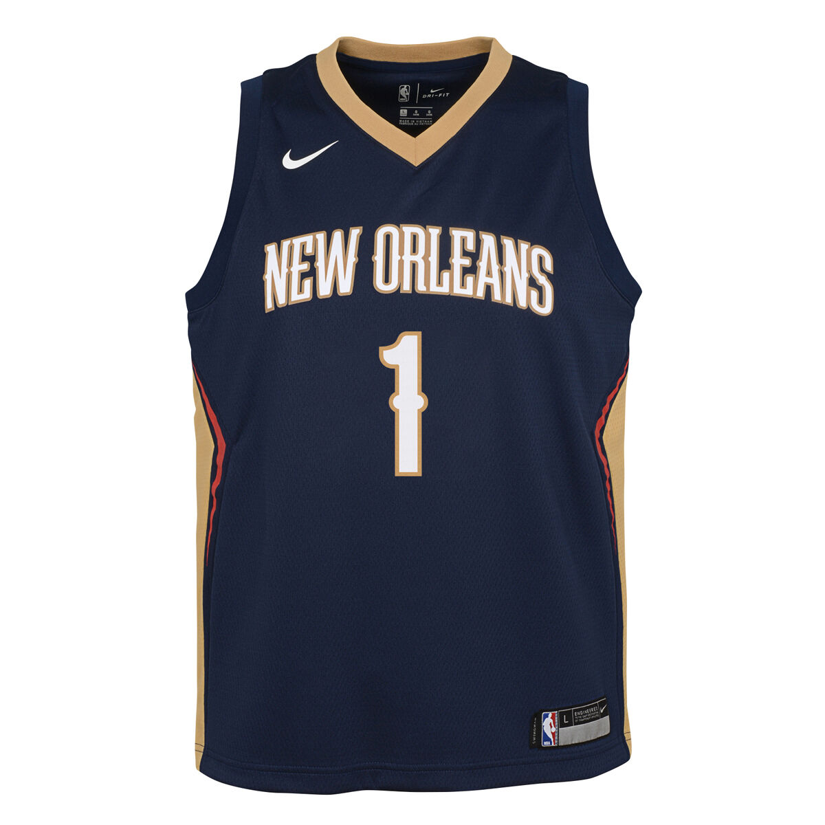 zion jersey number