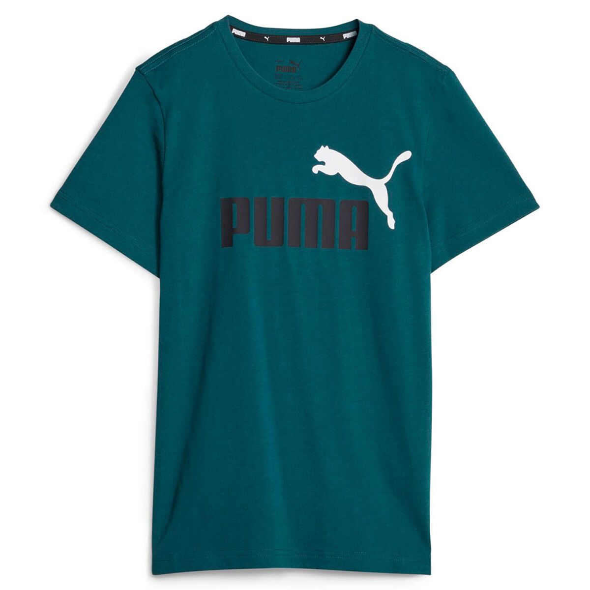 Puma Junior Kids Essential Plus 2 Logo Tee | Rebel Sport