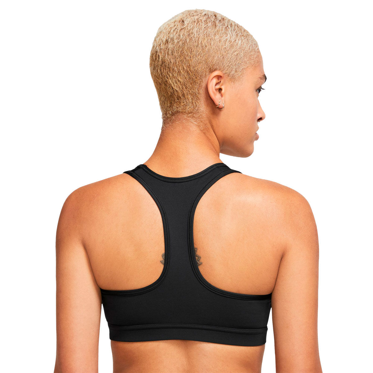 Shop Swoosh On The Run Women's Medium-Support Lightly Lined Sports