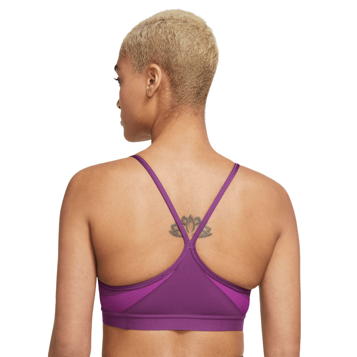Buy Nike Purple Curve Dri-FIT Swoosh Medium-Support Sports Bra from Next  Luxembourg