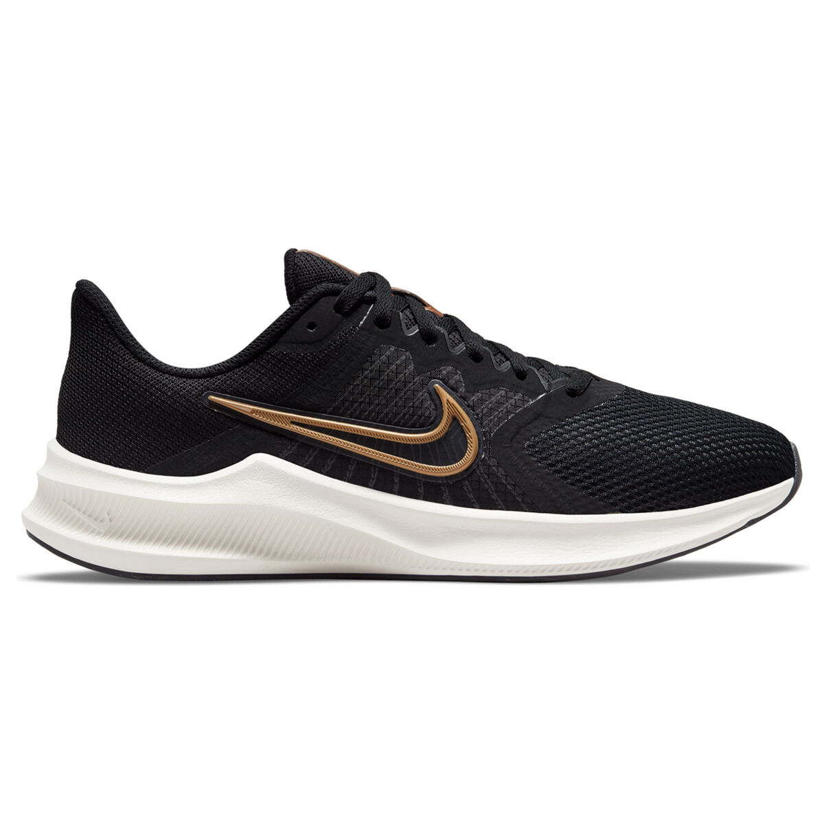 gold and black womens nikes