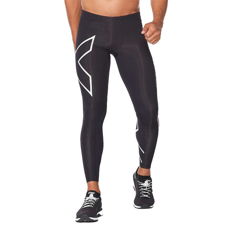 Men's Long Weighted Compression Workout Tights