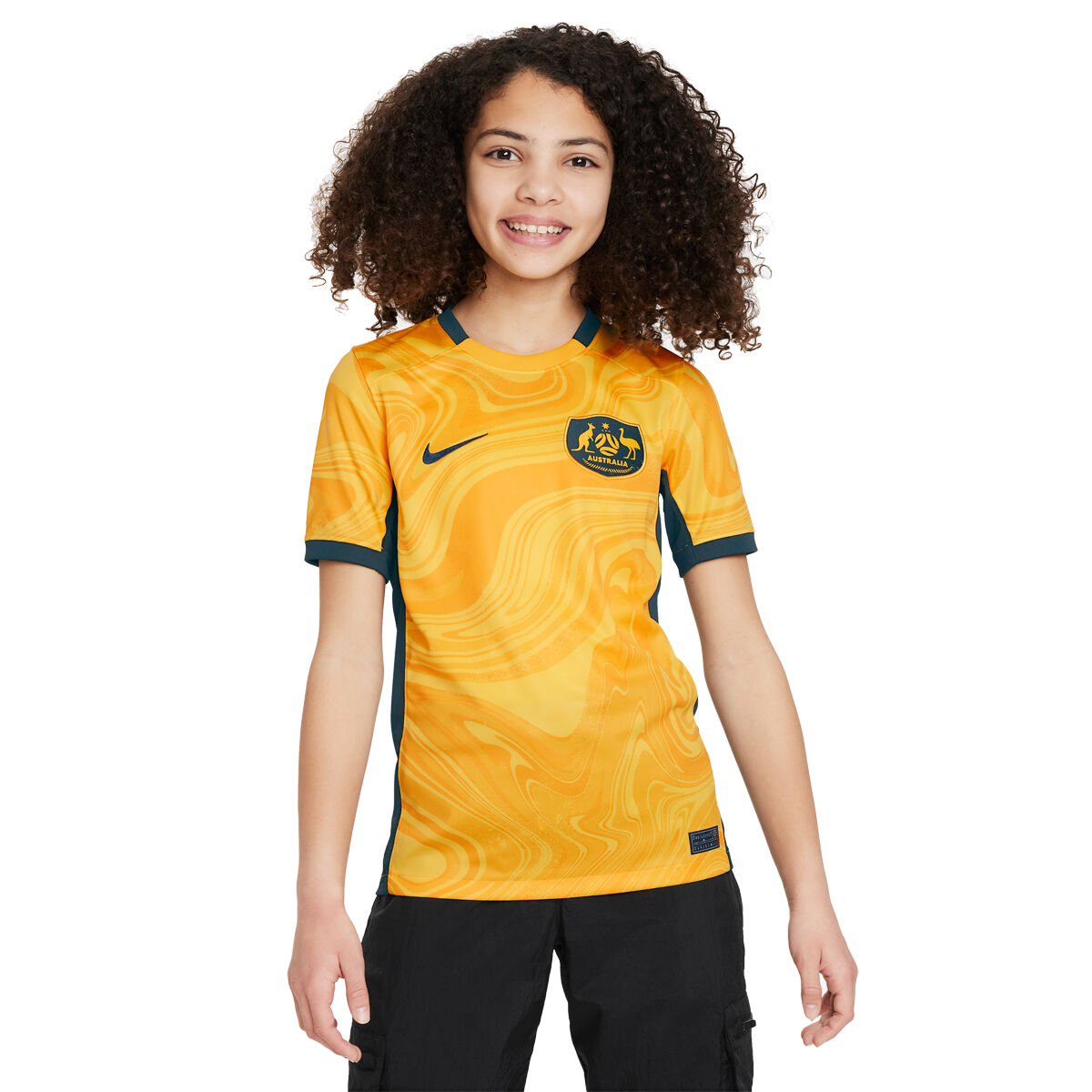 Kids socceroos sales jersey