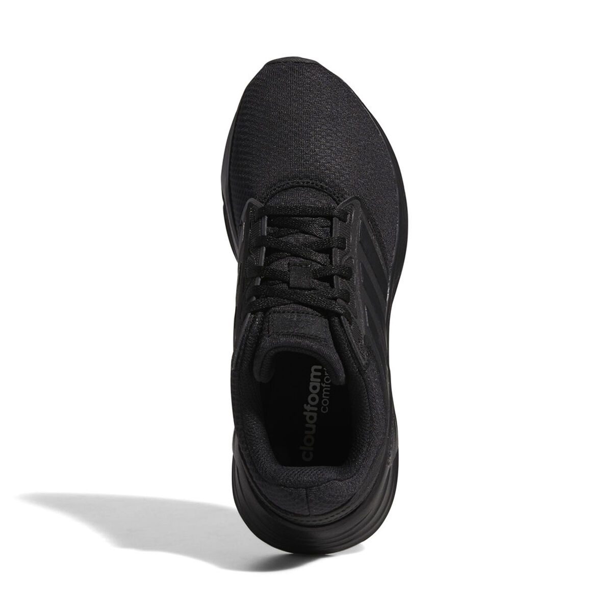 Adidas all black womens running sales shoes