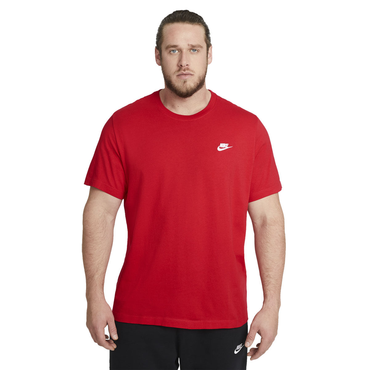 Red nike t shirt clearance mens