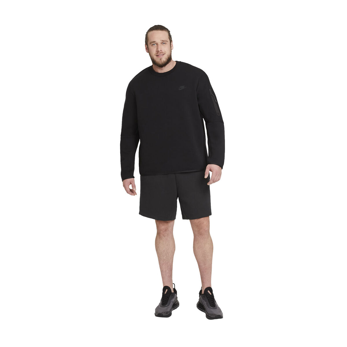 nike tech men's fleece shorts