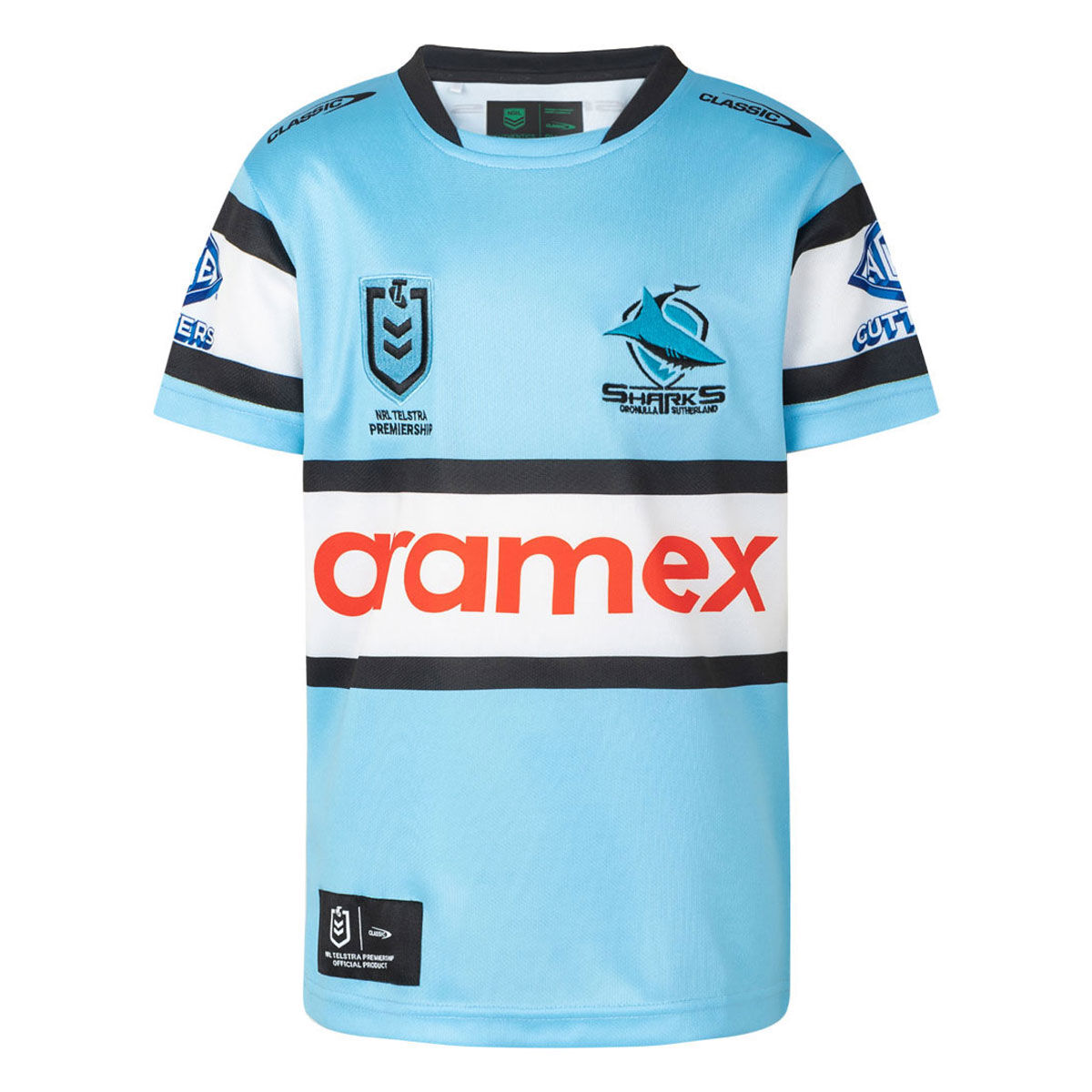 Cronulla Sutherland Sharks NRL NATIONAL RUGBY LEAGUE Size Medium Rugby  Jersey!