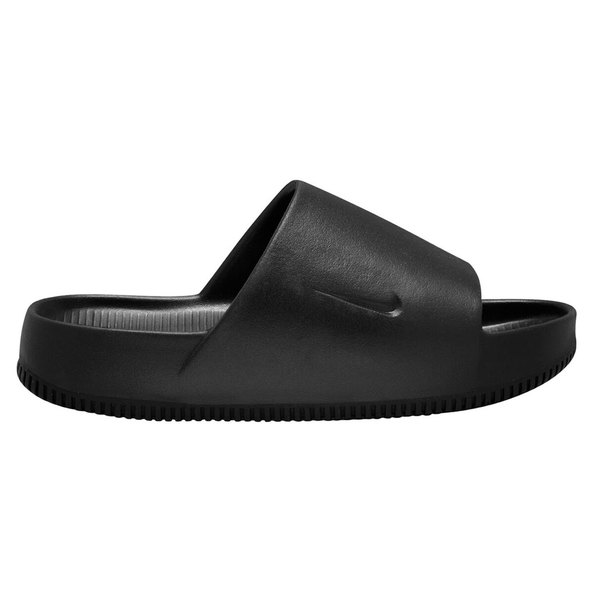 Nike sale slippers black