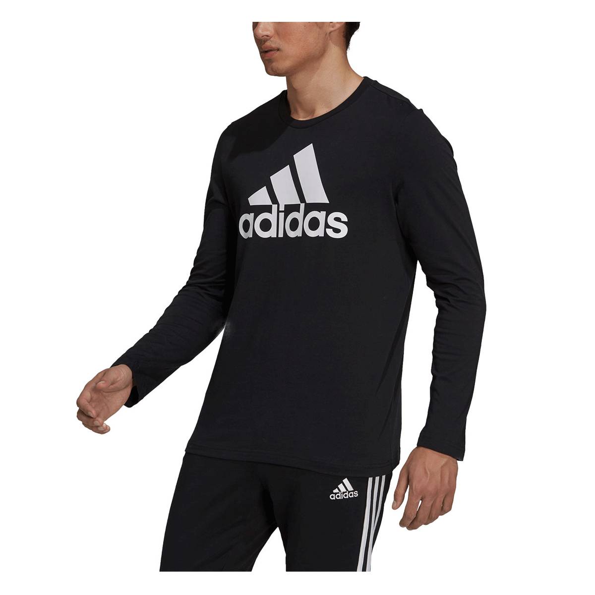 white adidas shirt long sleeve