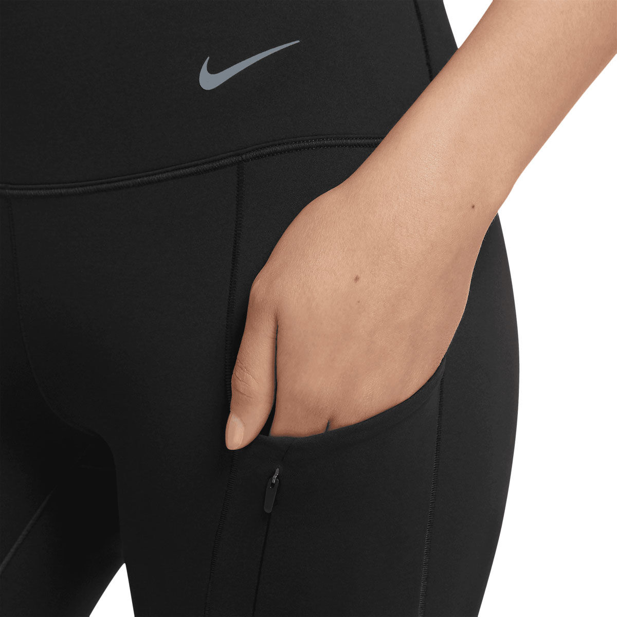 Go high-rise leggings in black - Nike