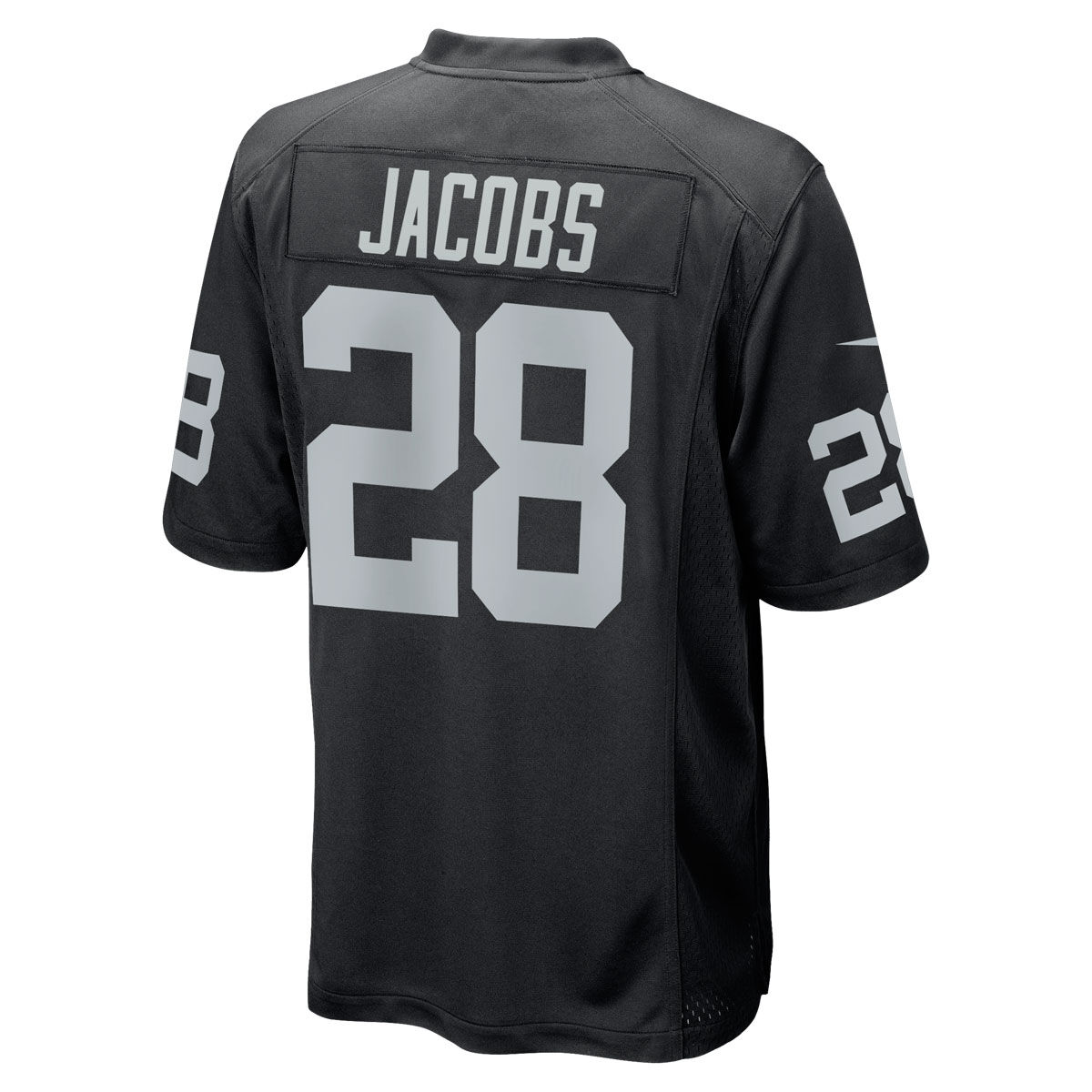 Las Vegas Raiders Josh Jacobs Mens Home Jersey Black S