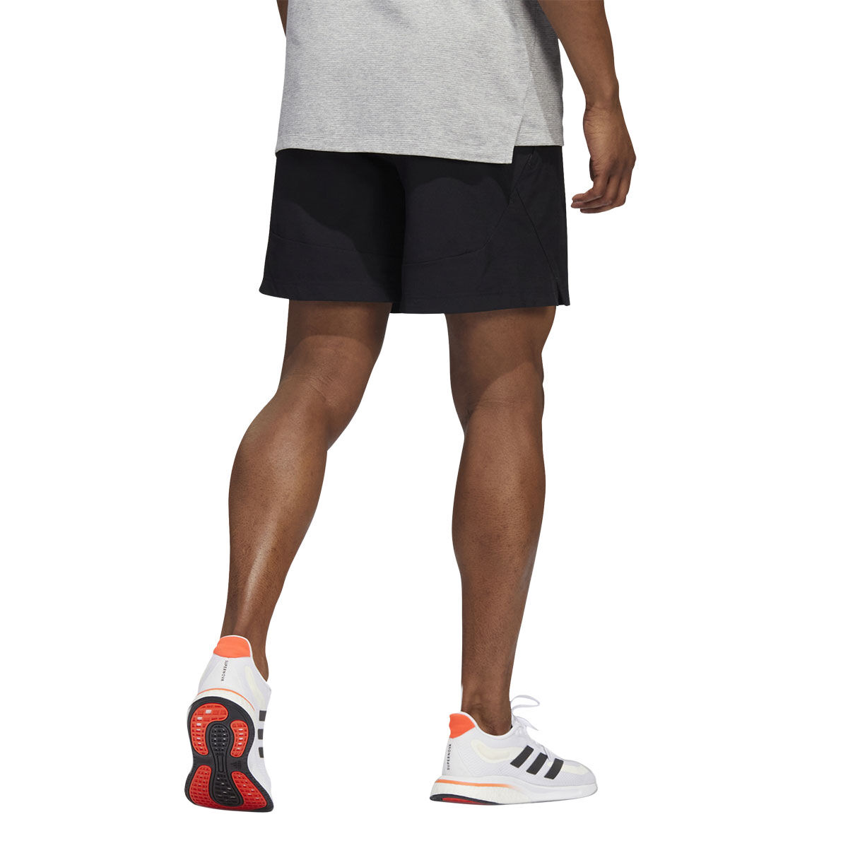 adidas Mens Axis 6 Inch Woven Training Shorts, Black, rebel_hi-res